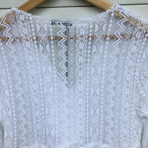 NWT PIAZZA DEL TEMPIO LACE TUNIC SIZE SMALL - Picture 9 of 11